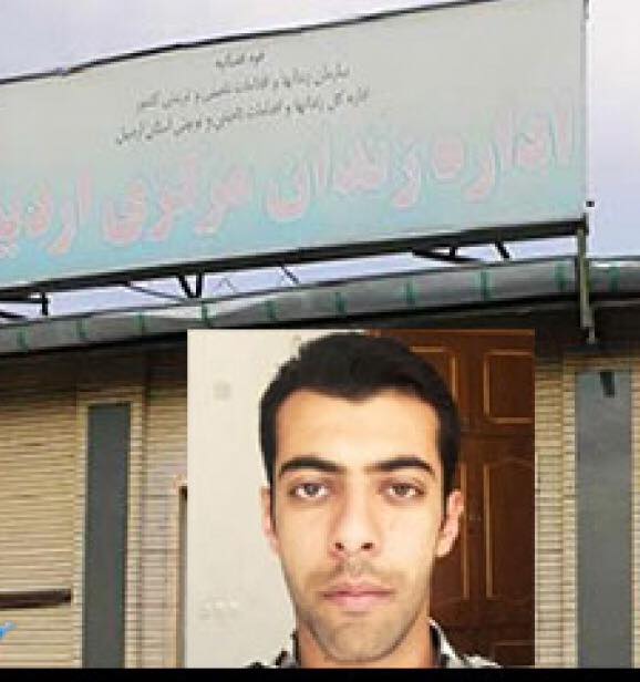 Maher Kaabi is on a hunger strike to protest against his transfer to the criminal section of Ardabil prison